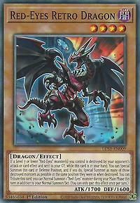 Red-Eyes Retro Dragon - LDS1-EN009 - Common - 1st Edition
