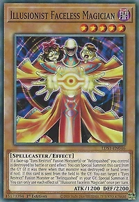 Illusionist Faceless Magician - LDS1-EN046 - Common - 1st Edition