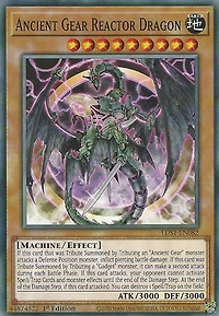 Ancient Gear Reactor Dragon - LDS1-EN082 - Common - 1st Edition
