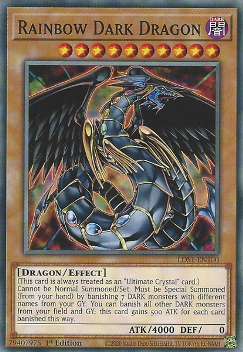 Rainbow Dark Dragon - LDS1-EN100 - Common - 1st Edition