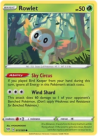 Rowlet - 011/189 - Common