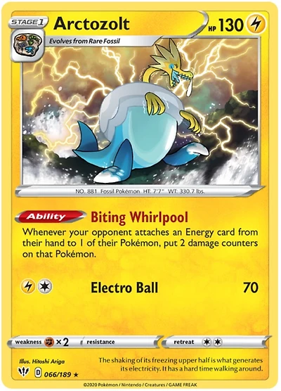 Arctozolt - 066/189 - Holo Rare