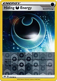 Hiding D Energy - 175/189 - Uncommon - Reverse Holo