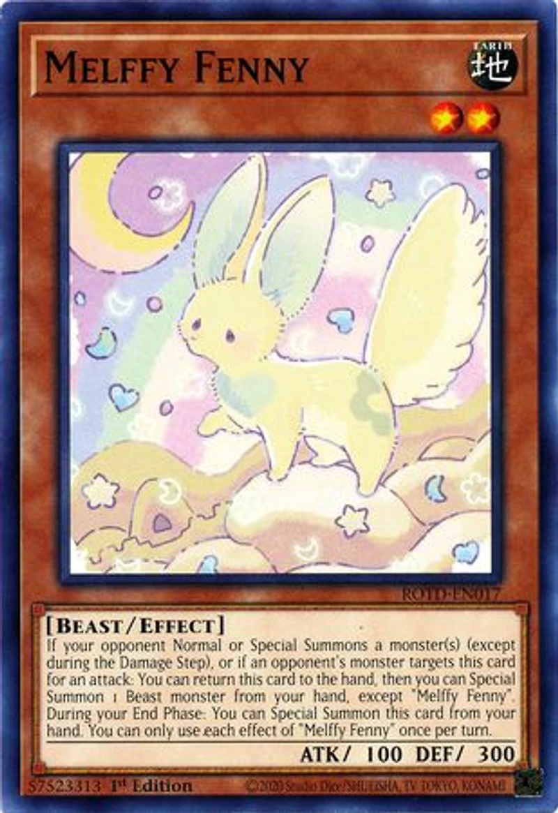 Melffy Fenny - ROTD-EN017 - Common - 1st Edition