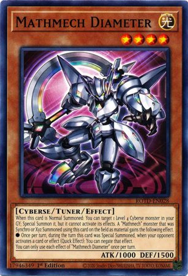 Mathmech Diameter - ROTD-EN028 - Common - 1st Edition