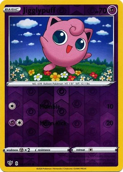 Jigglypuff - 067/189 - Common - Reverse Holo
