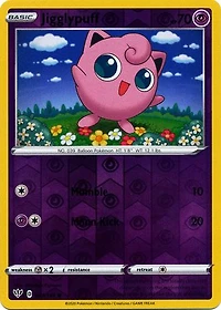 Jigglypuff - 067/189 - Common - Reverse Holo