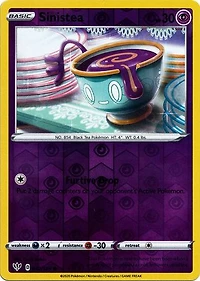 Sinistea - 082/189 - Common - Reverse Holo