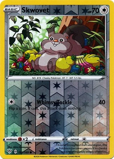 Skwovet - 152/189 - Common - Reverse Holo
