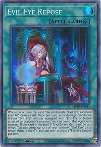 Evil Eye Repose - MP20-EN241 - Super Rare - 1st Edition