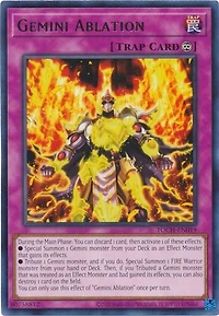Gemini Ablation - TOCH-EN019 - Rare - Unlimited Edition