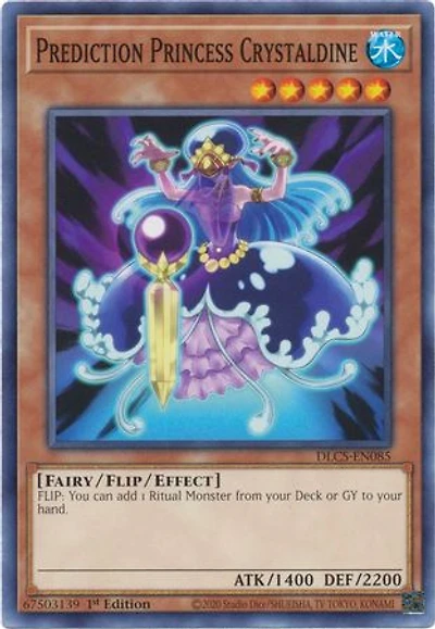 Prediction Princess Crystaldine - DLCS-EN085 - Common - 1st Edition