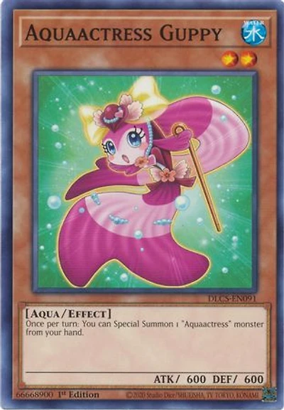 Aquaactress Guppy - DLCS-EN091 - Common - 1st Edition