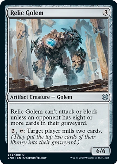 Relic Golem - Foil
