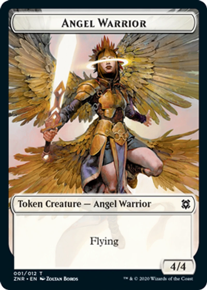Angel Warrior Token