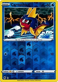 Carvanha - 011/073 - Common - Reverse Holo