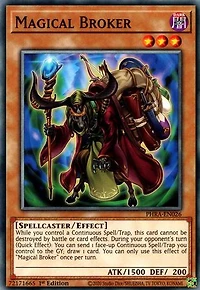 Magical Broker - PHRA-EN026 - Common - 1st Edition