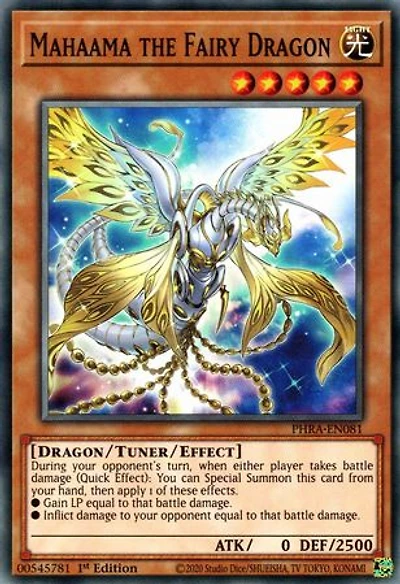 Mahaama the Fairy Dragon - PHRA-EN081 - Common - 1st Edition
