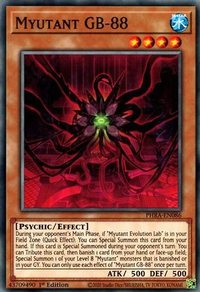 Myutant GB-88 - PHRA-EN086 - Common - 1st Edition
