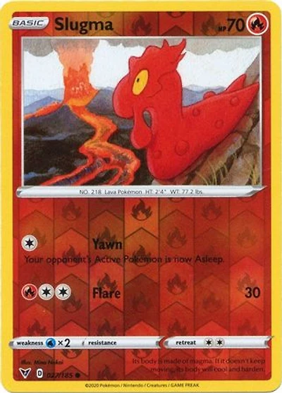 Slugma - 027/185 - Common - Reverse Holo