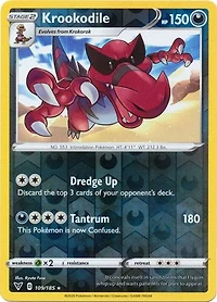 Krookodile - 109/185 - Rare - Reverse Holo