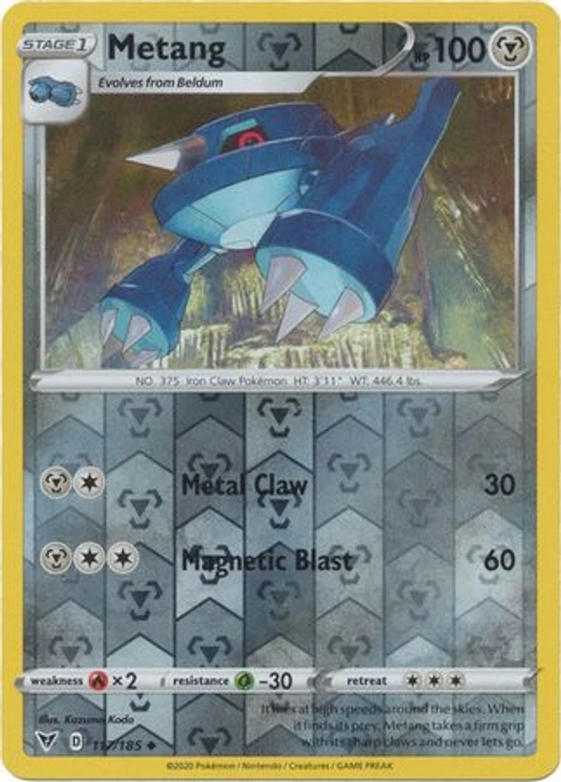 Metang - 117/185 - Uncommon - Reverse Holo