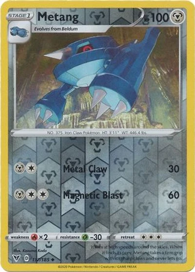 Metang - 117/185 - Uncommon - Reverse Holo