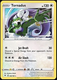 Tornadus - 142/185 - Holo Rare