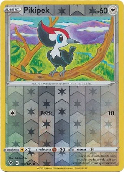 Pikipek - 143/185 - Common - Reverse Holo