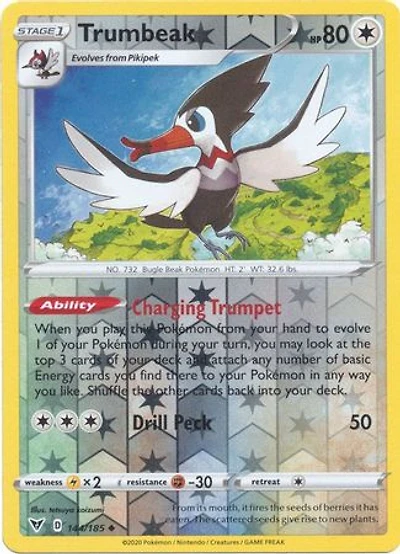 Trumbeak - 144/185 - Uncommon - Reverse Holo