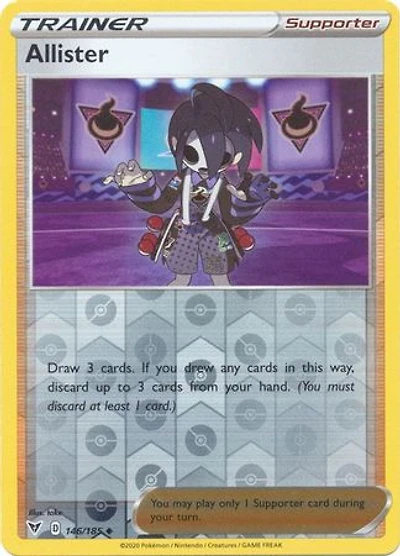 Allister - 146/185 - Uncommon - Reverse Holo