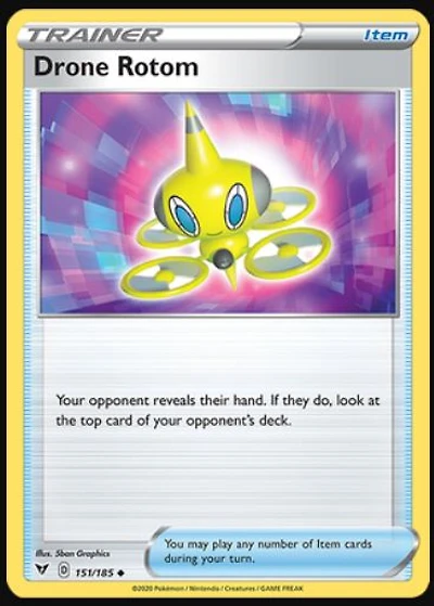 Drone Rotom - 151/185 - Uncommon