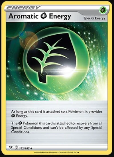 Aromatic Grass Energy - 162/185 - Uncommon