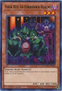 Tour Bus To Forbidden Realms - MAGO-EN078 - Rare - 1st Edition