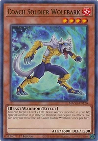 Coach Soldier Wolfbark - MAGO-EN120 - Rare - 1st Edition