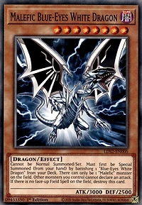 Malefic Blue-Eyes White Dragon - LDS2-EN005 - Common - 1st Edition