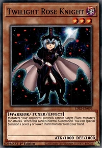 Twilight Rose Knight - LDS2-EN096 - Common - 1st Edition