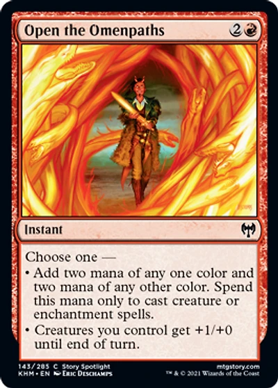 Open the Omenpaths - Foil