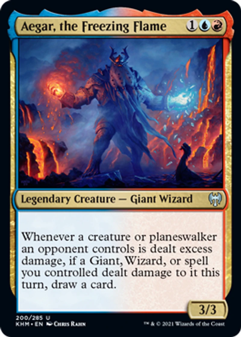 Aegar, the Freezing Flame - Foil