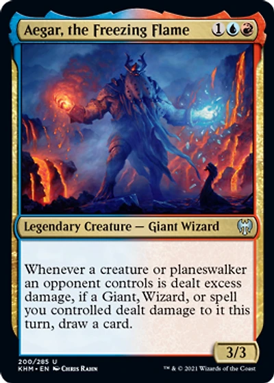 Aegar, the Freezing Flame - Foil