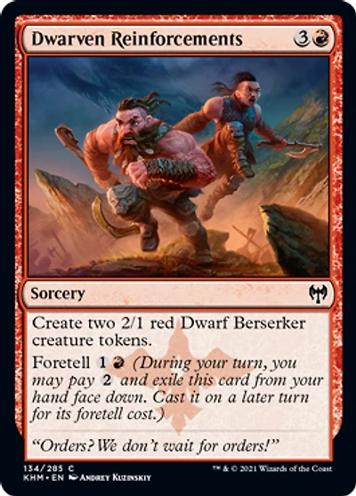 Dwarven Reinforcements - Foil