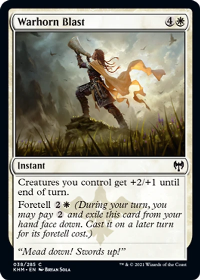 Warhorn Blast - Foil