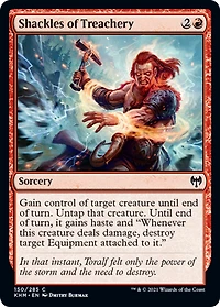 Shackles of Treachery - Foil