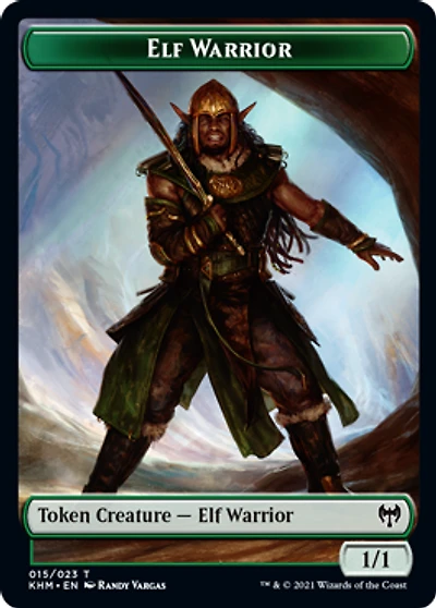 Elf Warrior Token