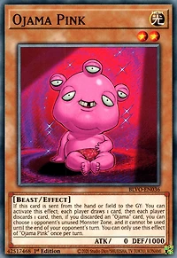 Ojama Pink - BLVO-EN036 - Common - 1st Edition