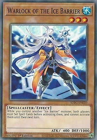 Warlock of the Ice Barrier - SDFC-EN010 - Common - 1st Edition