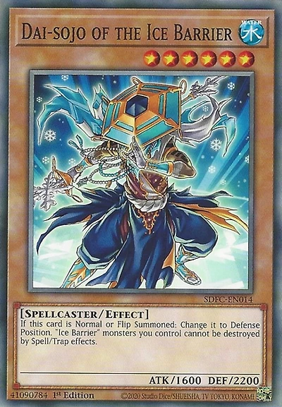 Dai-sojo of the Ice Barrier - SDFC-EN014 - Common - 1st Edition