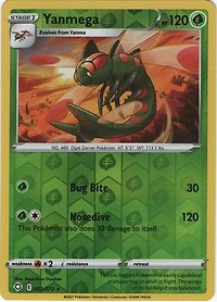 Yanmega - 002/072 - Rare - Reverse Holo
