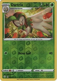 Dartrix - 007/072 - Uncommon - Reverse Holo