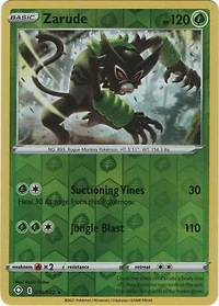 Zarude - 016/072 - Rare - Reverse Holo